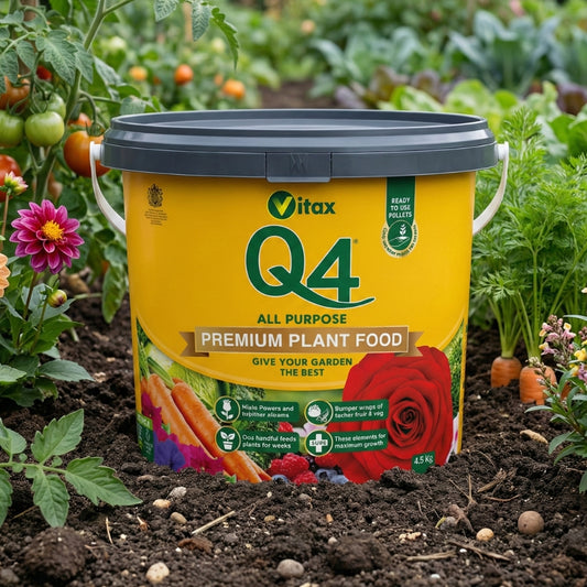 Vitax Q4 All Purpose Plant Food 4.5kg Tub