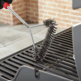 Weber Three Sided BBQ Brush 45cm
