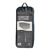 Worth Gardening Premium 10 Seater Rectangular Furniture Set Cover Black