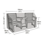 Worth Gardening Companion Seat Cover Black