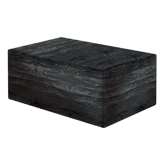 Worth Gardening Large Casual Dining Set Cover Black