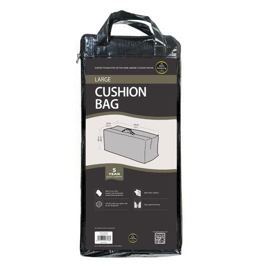 Worth Gardening Large Cushion Storage Bag Black