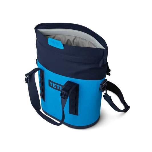 YETI Hopper M15 Tote Soft Cooler Big Wave Blue