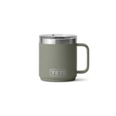 YETI Rambler 10 oz Stackable Mug with DuraSip Ceramic Lining Pampa Green
