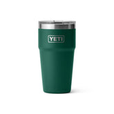 YETI Rambler 20 oz Stackable Cup with MagSlider Lid Black Forest Green