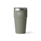 YETI Rambler 20 oz Stackable Cup with MagSlider Lid Pampa Green