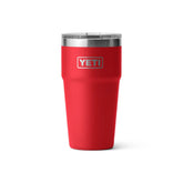 YETI Rambler 20 oz Stackable Cup with MagSlider Lid Rescue Red
