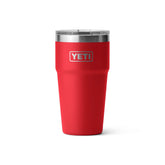 YETI Rambler 20 oz Stackable Cup with MagSlider Lid Rescue Red