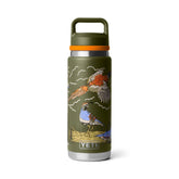 YETI Rambler 26 oz Bottle with Chug Cap Upland Bird Olive