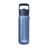 YETI Yonder 25oz Water Bottle with Straw Cap Navy