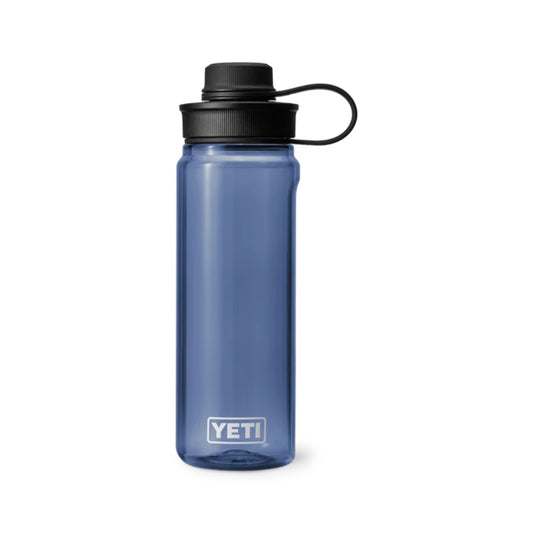 YETI Yonder 25oz Water Bottle with Tether Cap Navy