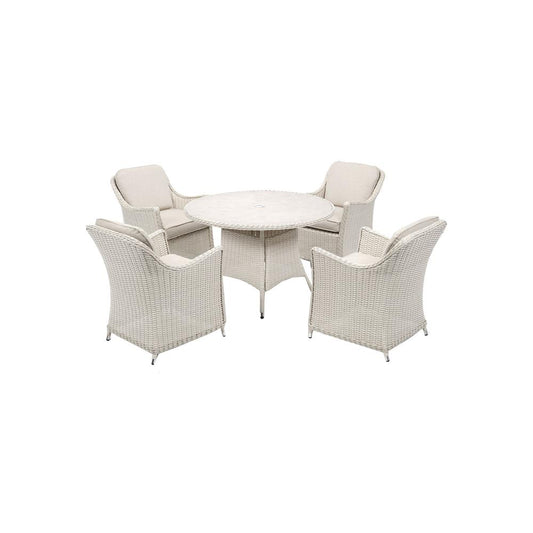 Antigua Round 4 Seat dining set