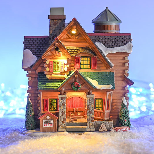 Christmas Village Lemax: Chestnut Cabin