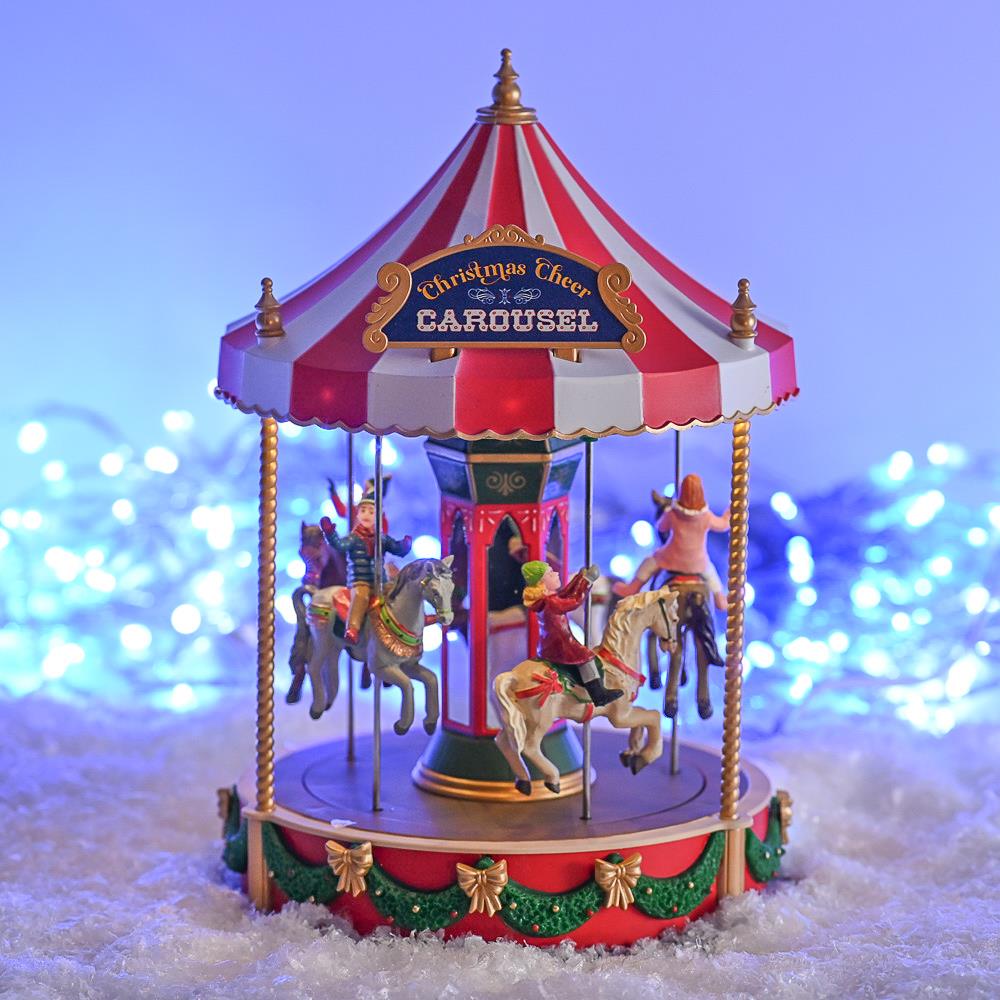 Christmas Village Lemax: Christmas Cheer Carousel – Polhill