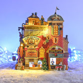 Christmas Village Lemax: Vintage Grind Coffee Company