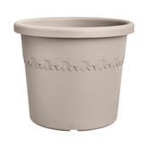 elho Algarve Cilindro Pot 35cm Mushroom Beige