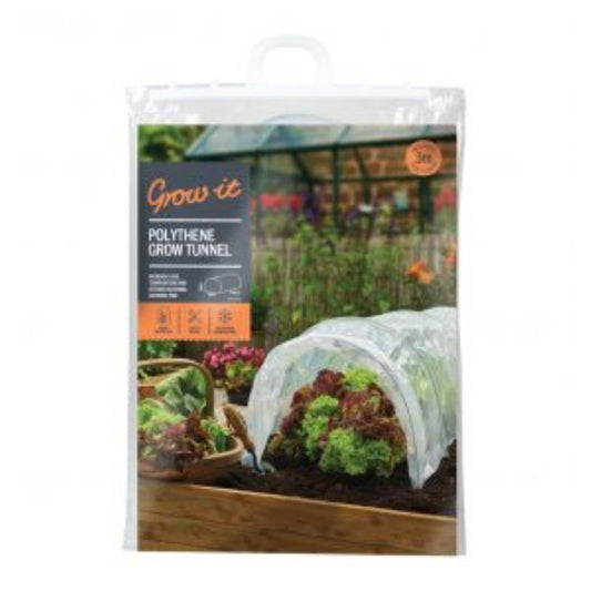 Grow Tunnel With Polythene Cover