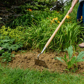 Kent & Stowe Long Handled Draw Hoe Stainless Steel
