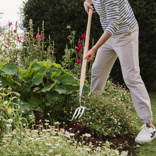 Kent & Stowe Long Handled Fork Stainless Steel