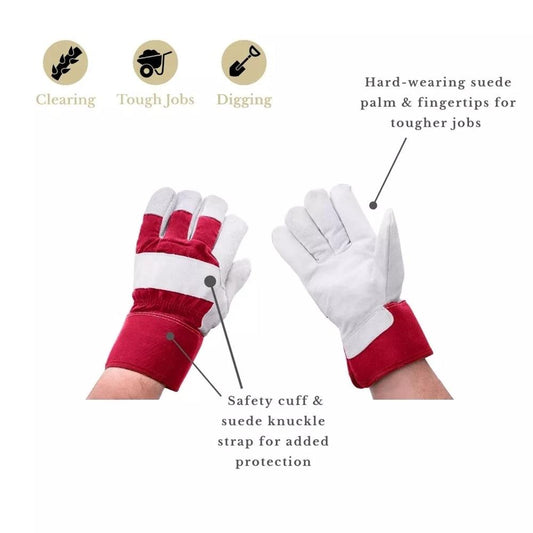 Kent & Stowe Rigger Gloves Red Large