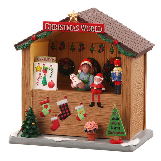 Lemax Christmas Model Village: Christmas World Booth