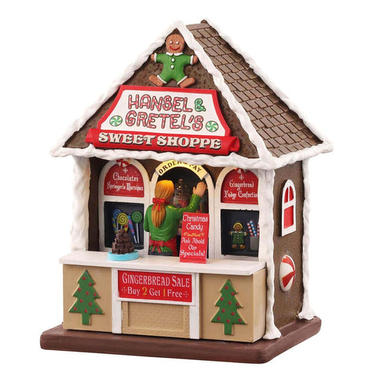 Lemax Christmas Model Village: Hansel & Gretel's Sweet Shoppe