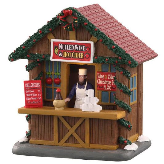 Lemax Christmas Model Village: Mulled Wine And Ciders
