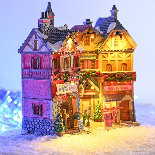 Lemax Christmas Village: Alpine Winter Shops