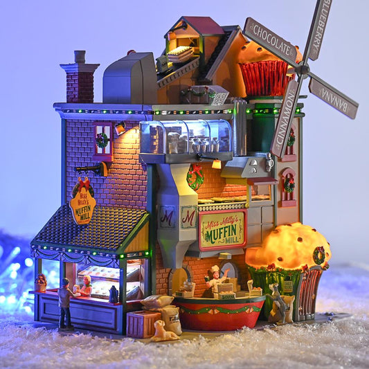 Lemax Christmas Village: Miss Milly's Muffin Mill