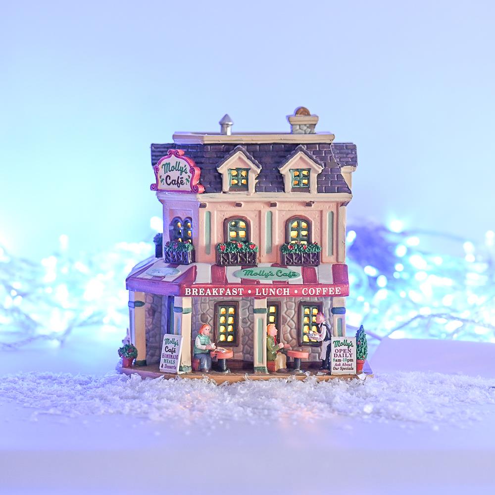 Lemax - Caddington Visitor Center, B/o Led Uit De 2017 Collectie