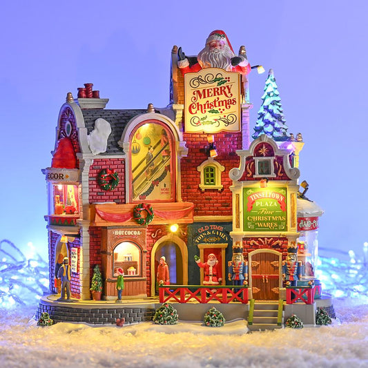 Lemax Christmas Village: Tinseltown Plaza
