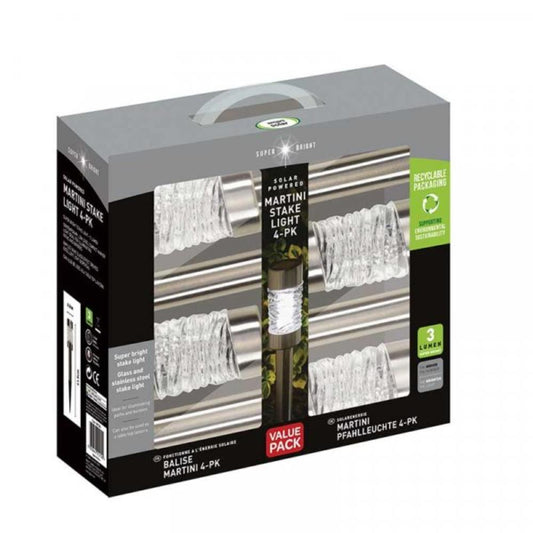 Martini - Stainless 4 Pc Carry Pack 3L