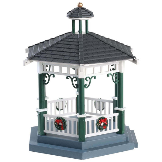 Model Christmas Village: Victorian Park Gazebo