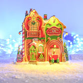 Model Christmas Villages: Li'l Murph's Sleigh Shop, B/O (4.5V)
