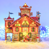 Model Christmas Villages: North Pole Outfitters, B/O (4.5V)