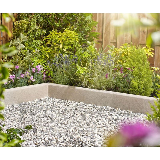 Round Top Edging 600mm Grey