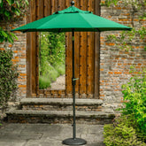 Royce Elizabeth Parasol 2.5M Green &Cover base not included