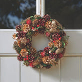 Three Kings Artificial Christmas Wreath 36cm