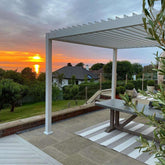 Titan Pergola 4x3m Rectangular White