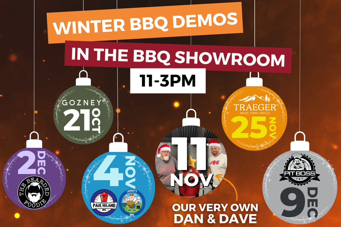Get Fired Up for Winter 2023 with Our Exciting FREE BBQ Demos!