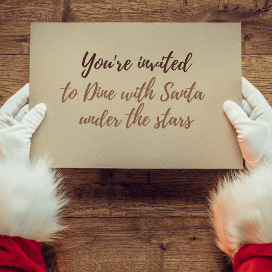 Dine with Santa Under the Stars