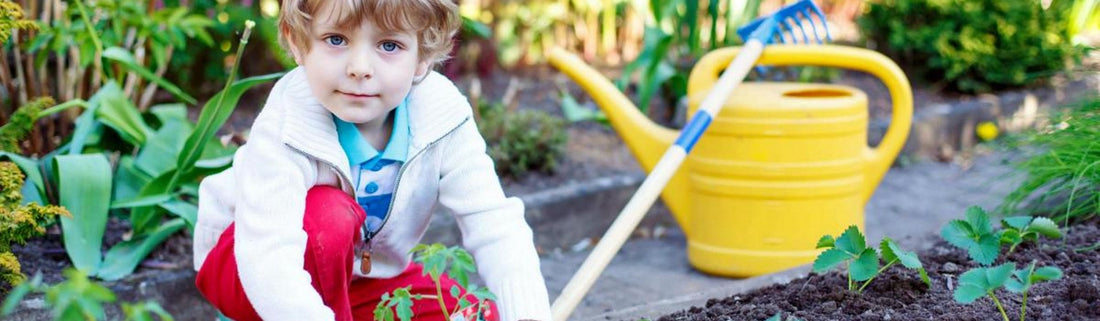 FUN IN THE SUN - 10 REASONS TO GET YOUR GREEN FINGERED KIDS IN THE GARDEN