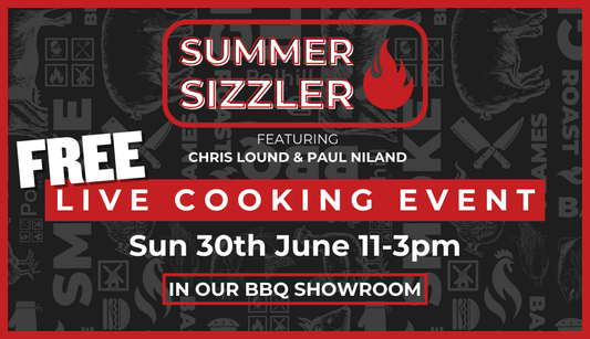 FREE Summer Sizzler BBQ Event with Chris Lound & Paul Niland