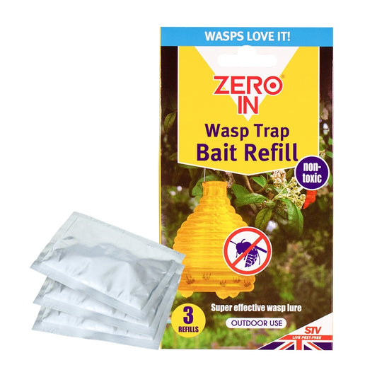 Zero In Wasp Trap Bait Refill Sachet 3 Pack