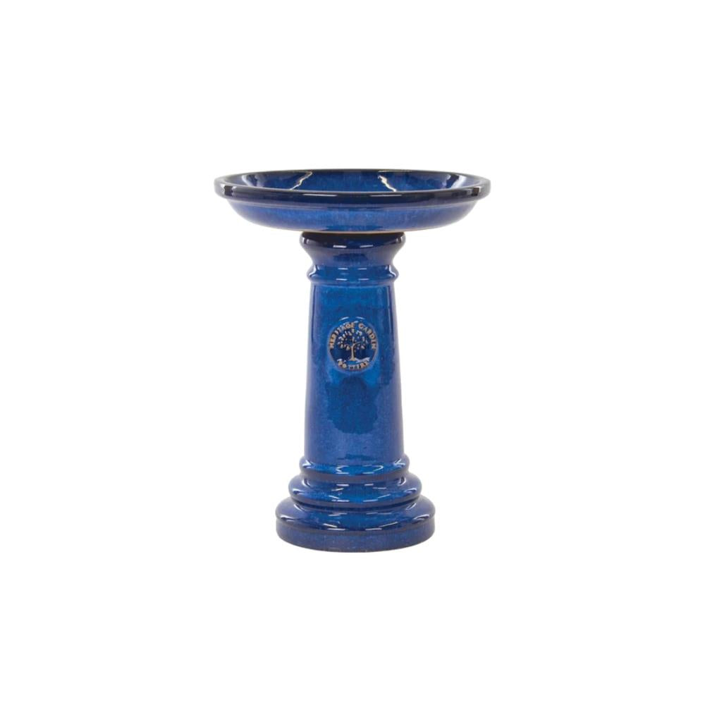 37CM HERITAGE BIRDBATH BLUE