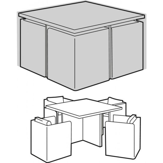 4 Seater Large Cube Set Cover