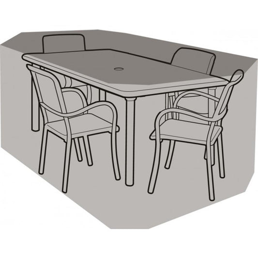 4 Seater Rect Furniture Set Cover