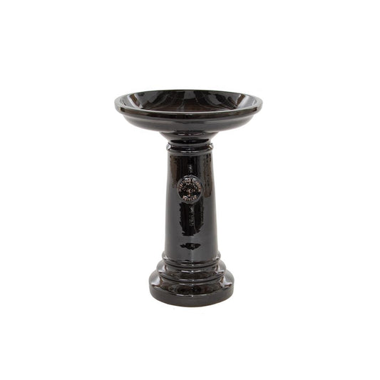 43CM HERITAGE BIRDBATH BLACK