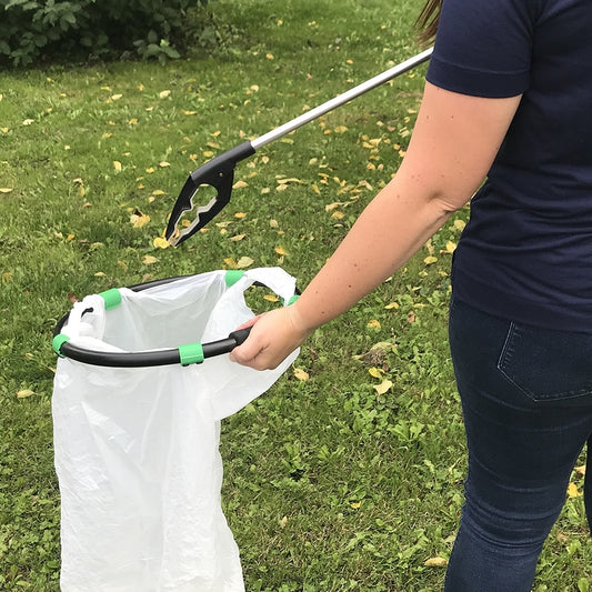 Handy Bin Bag Holder Clip-and-Go