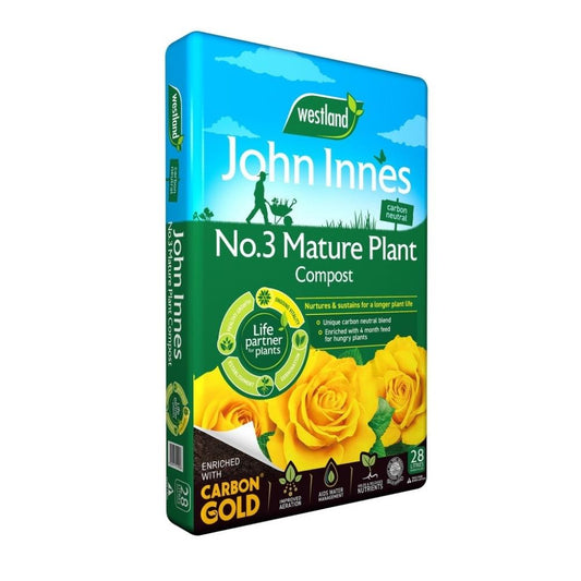 John Innes Peat Free No 3 Mature Plant Compost  28L